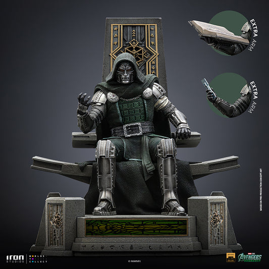 Doctor Doom on Throne â Avengers: Doomsday â Art Scale 1/10