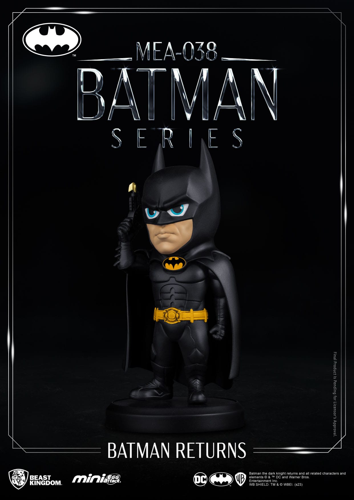 Batman Minifigur aus DC Batman Returns - Egg Attack