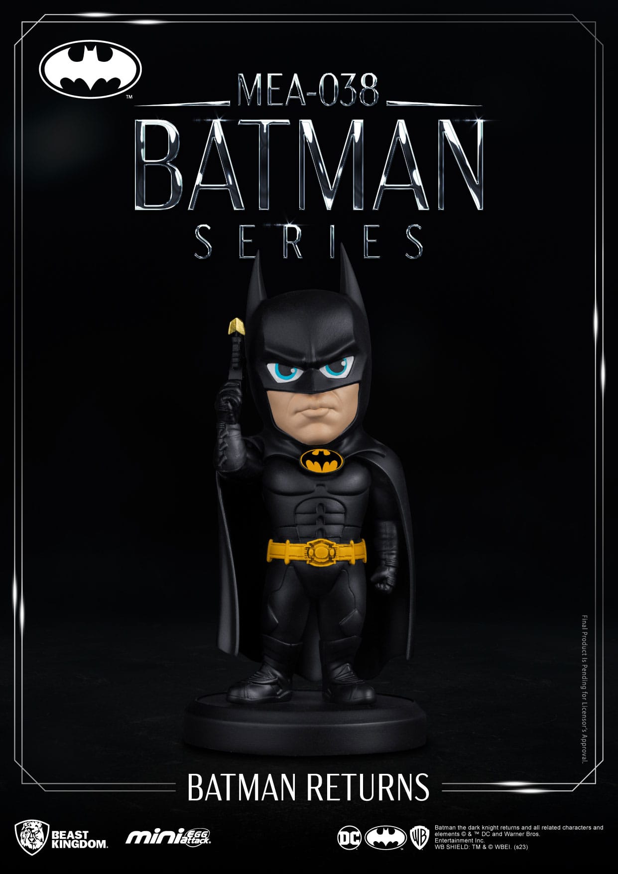 Batman Minifigur aus DC Batman Returns - Egg Attack