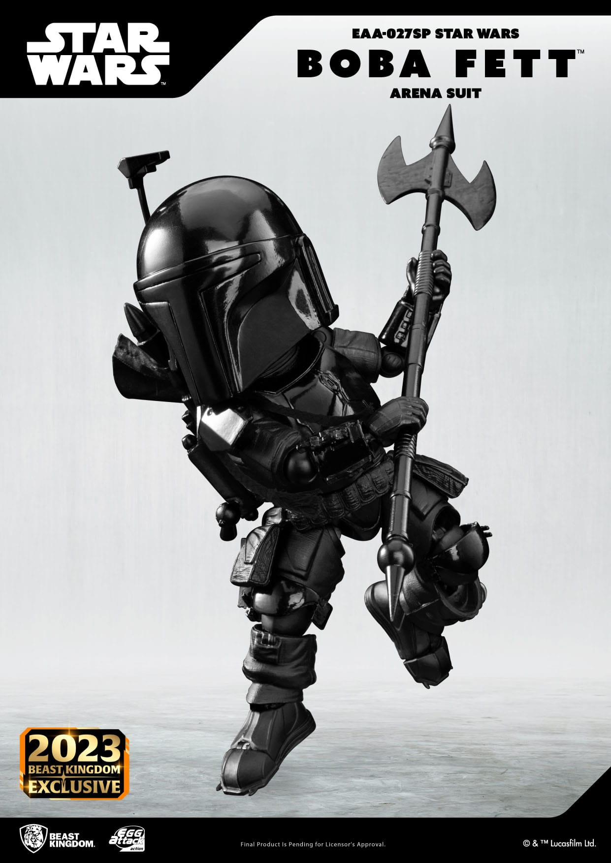 Boba Fett Minifigur aus Star Wars - Egg Attack