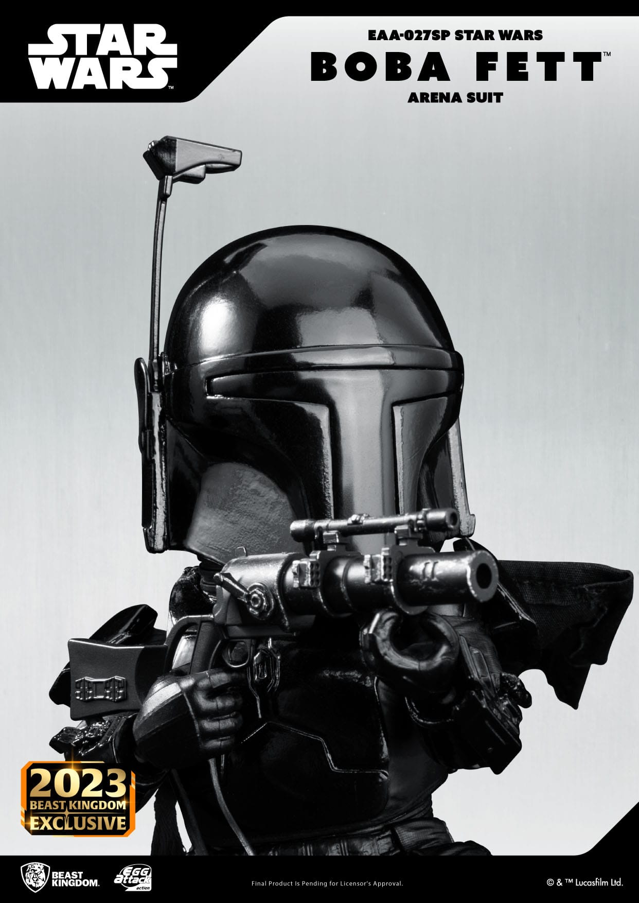 Boba Fett Minifigur aus Star Wars - Egg Attack