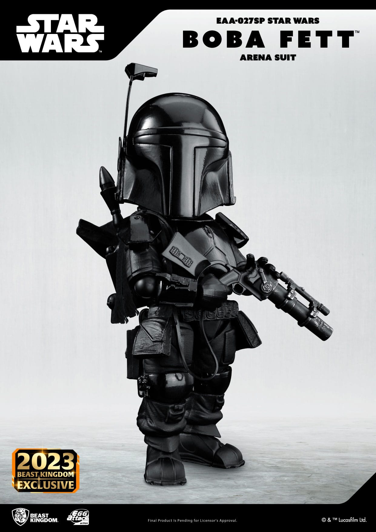 Boba Fett Minifigur aus Star Wars - Egg Attack