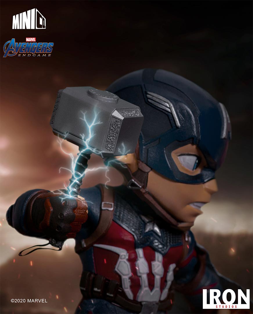 Captain America Minifigur aus Marvel Avengers Endgame - Minico