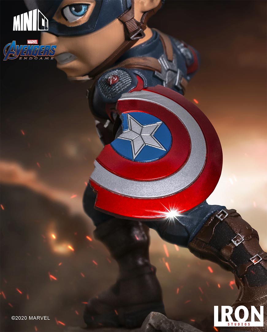 Captain America Minifigur aus Marvel Avengers Endgame - Minico