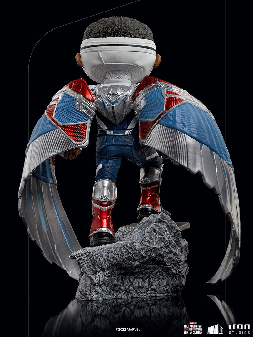 Captain America Minifigur aus Marvel als Sam Wilson - Minico