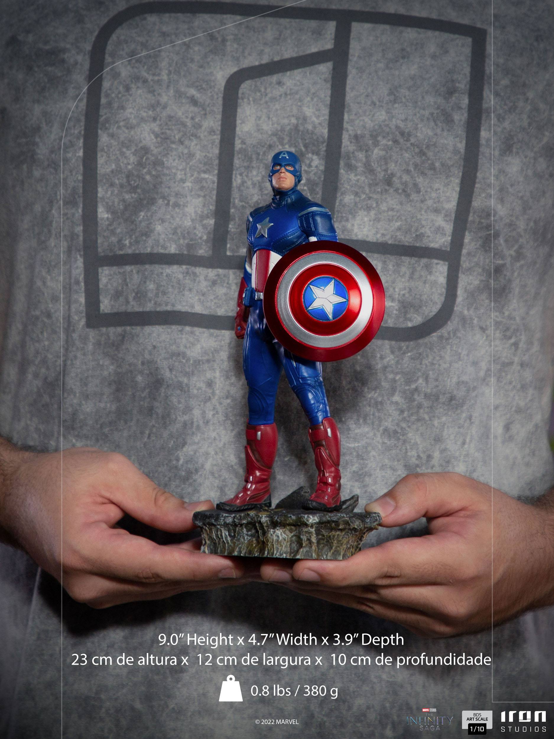 Captain America Statue Marvel Art Scale 1/10 Figur