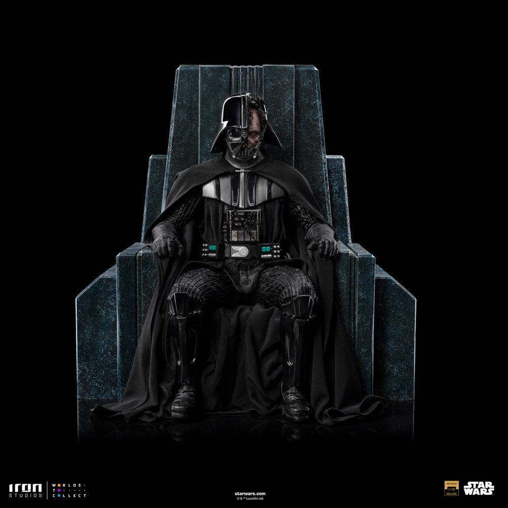 Darth Vader on Throne Statue Star Wars Art Scale 1/10 Figur