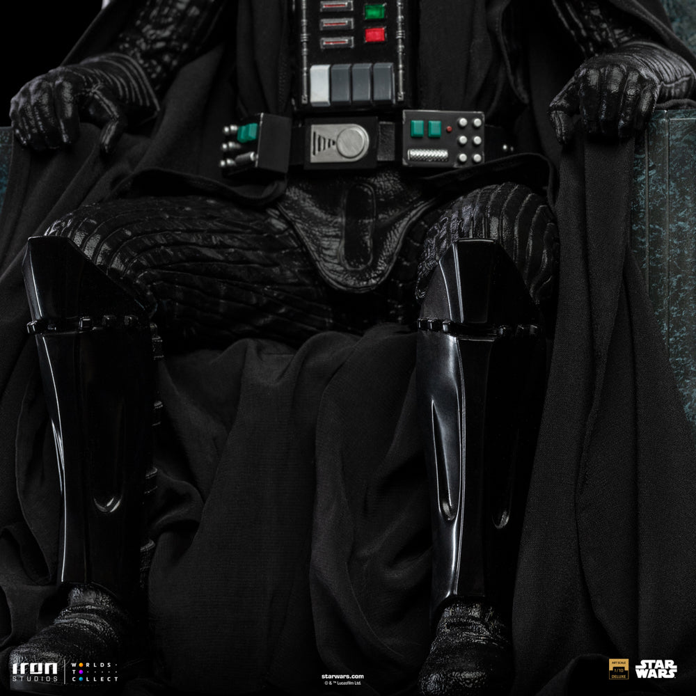 Darth Vader on Throne Statue Star Wars Art Scale 1/10 Figur