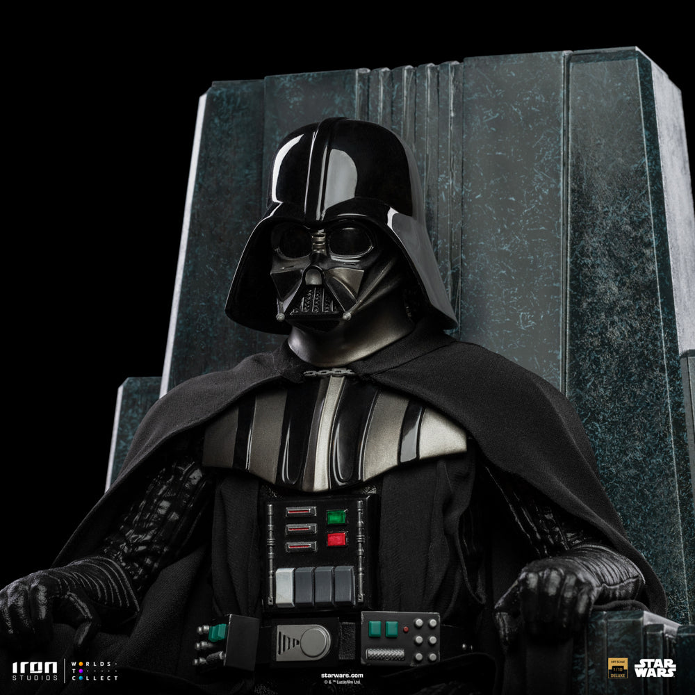 Darth Vader on Throne Statue Star Wars Art Scale 1/10 Figur