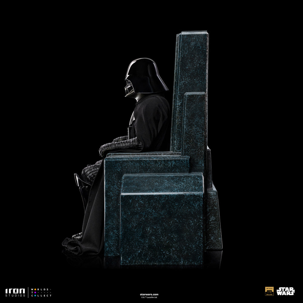 Darth Vader on Throne Statue Star Wars Art Scale 1/10 Figur