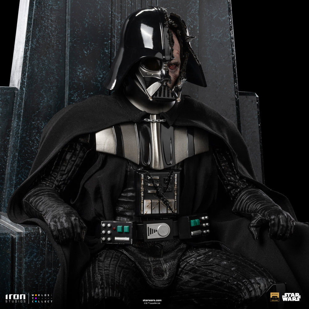 Darth Vader on Throne Statue Star Wars Art Scale 1/10 Figur