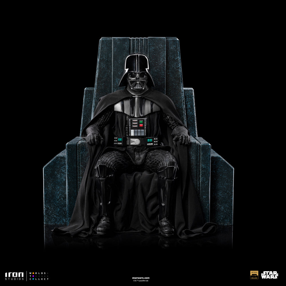 Darth Vader on Throne Statue Star Wars Art Scale 1/10 Figur