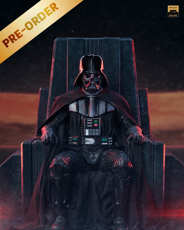 Darth Vader on Throne Statue Star Wars Art Scale 1/10 Figur