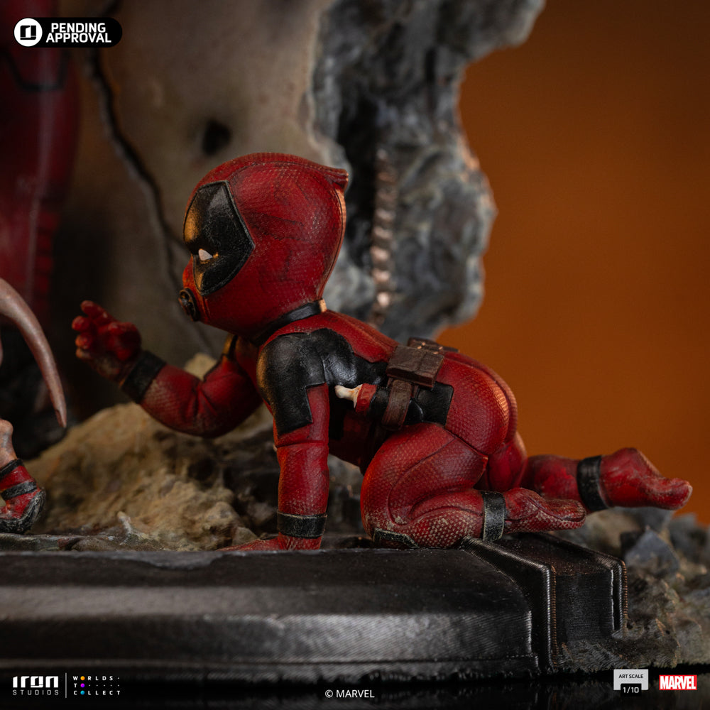 Deadpool Statue Marvel Art Scale 1:10 Figur