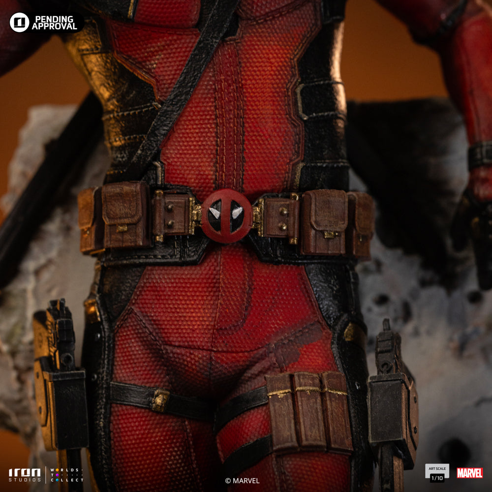 Deadpool Statue Marvel Art Scale 1:10 Figur