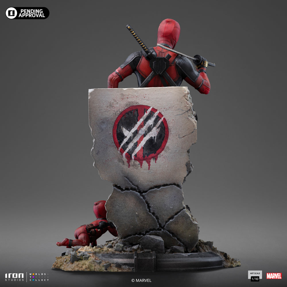 Deadpool Statue Marvel Art Scale 1:10 Figur