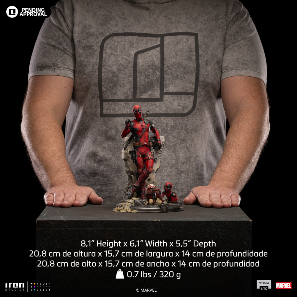 Deadpool Statue Marvel Art Scale 1:10 Figur