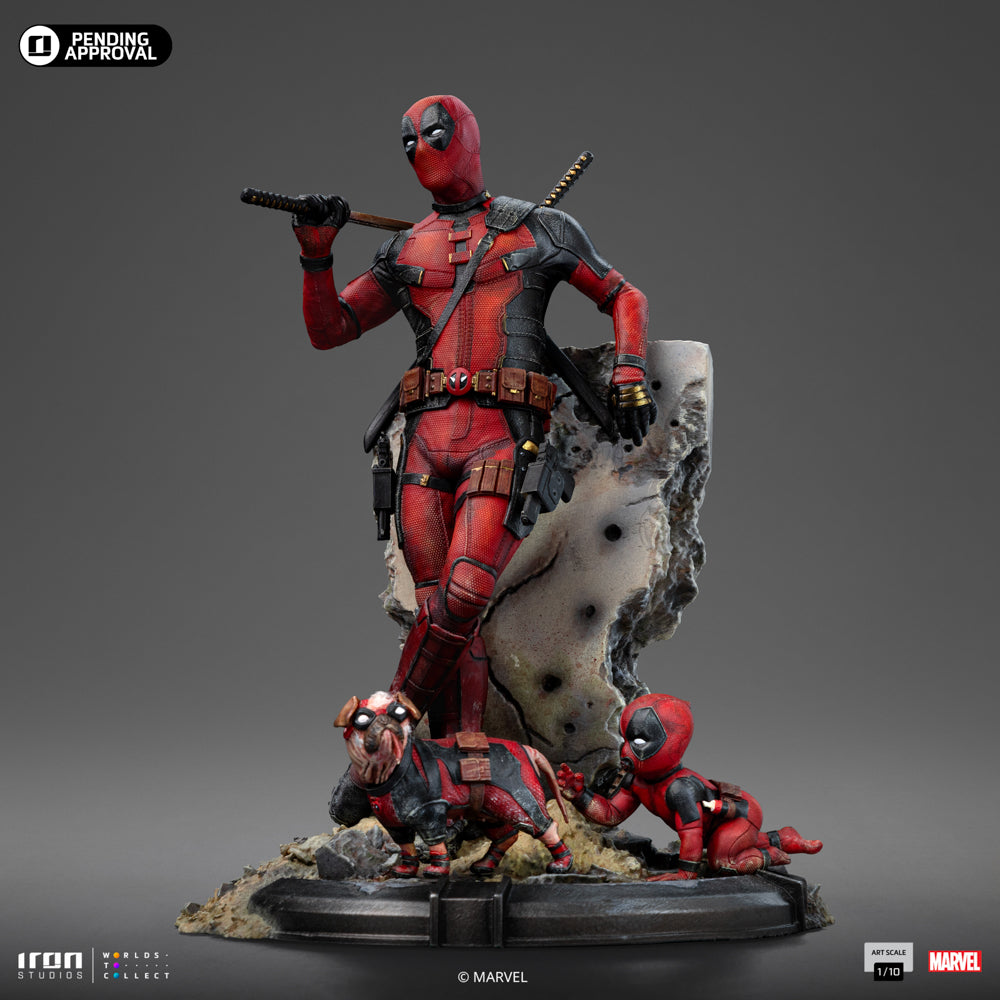 Deadpool Statue Marvel Art Scale 1:10 Figur
