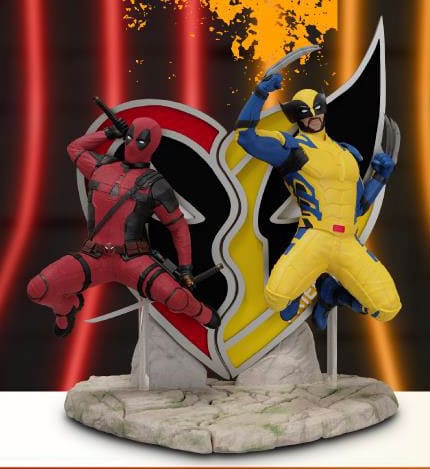 Deadpool Statue aus Deadpool 3 Marvel 16cm D-Stage Figur