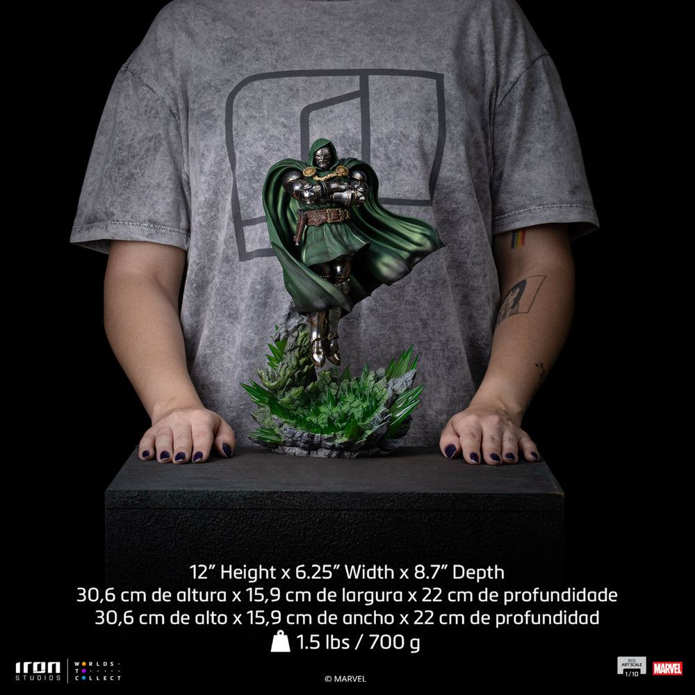 Doctor Doom Statue von Marvel als Art Scale 1/10 Figur