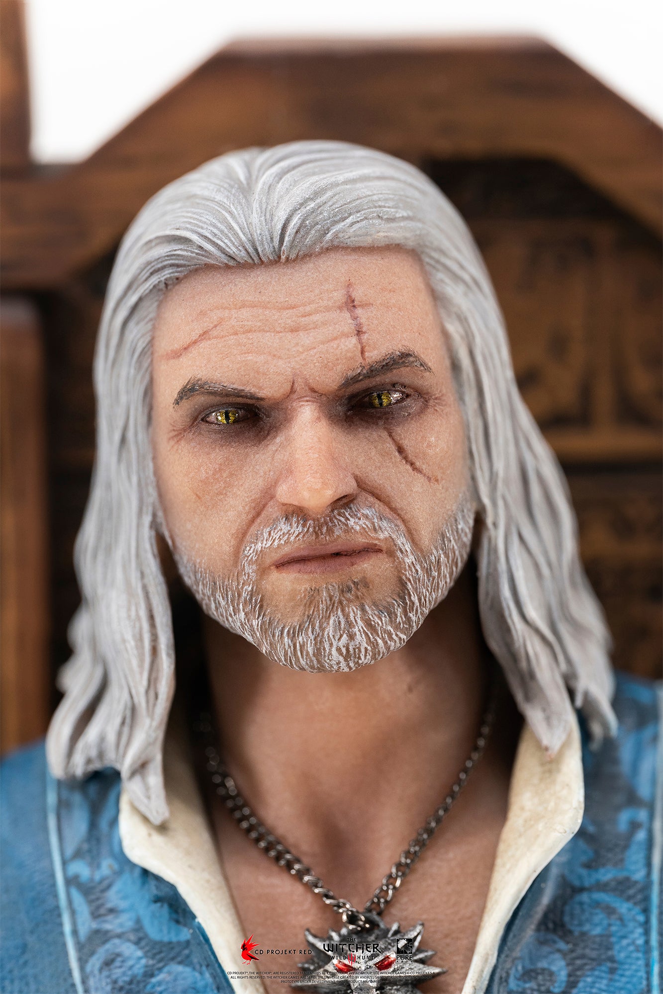 Geralt Statue aus The Witcher 3 1/6 Figur