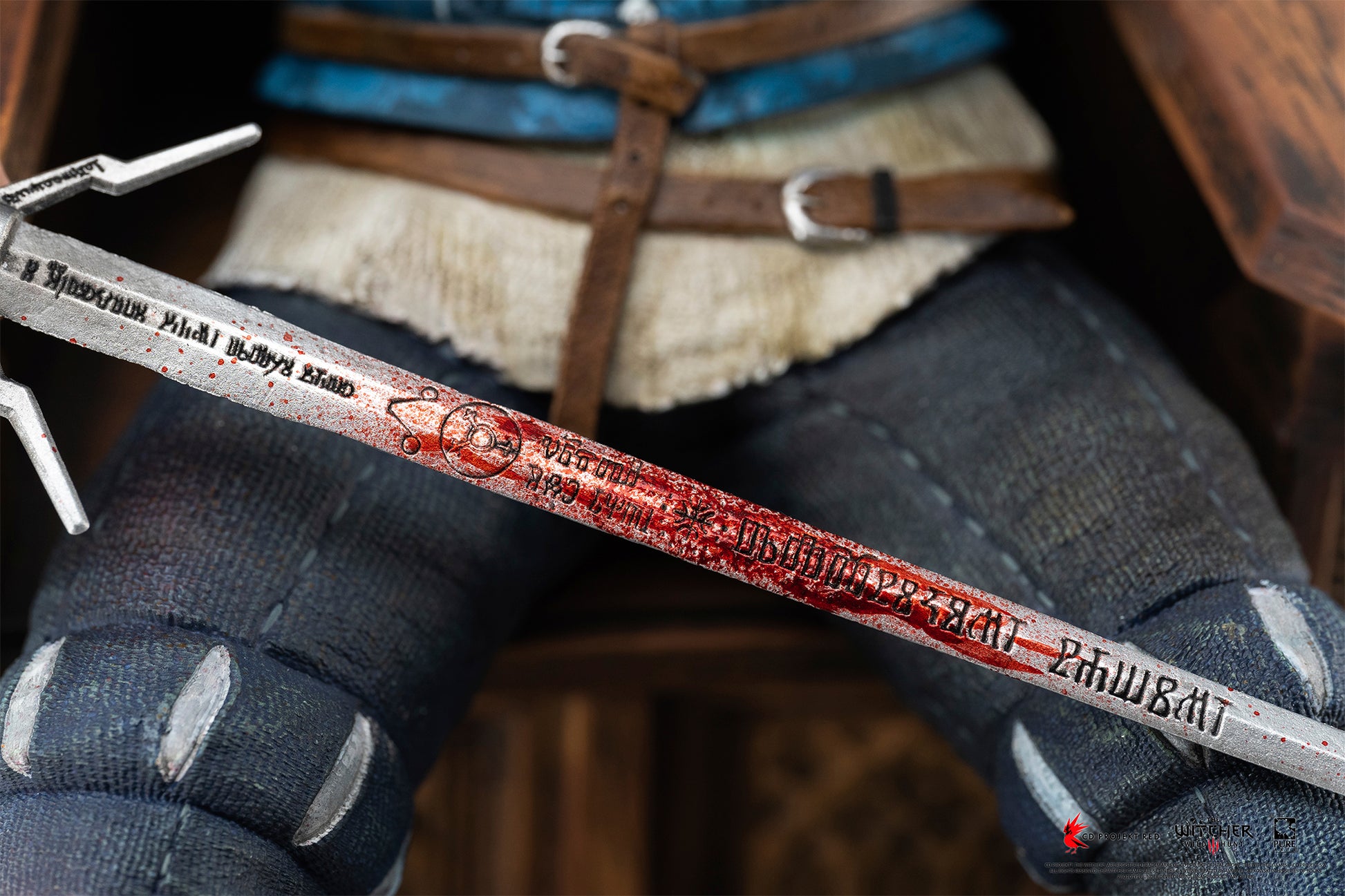 Geralt Statue aus The Witcher 3 1/6 Figur