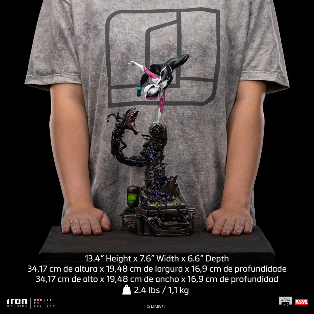 Ghost-Spider Statue von Marvel Spiderman als Art Scale 1/10 Figur