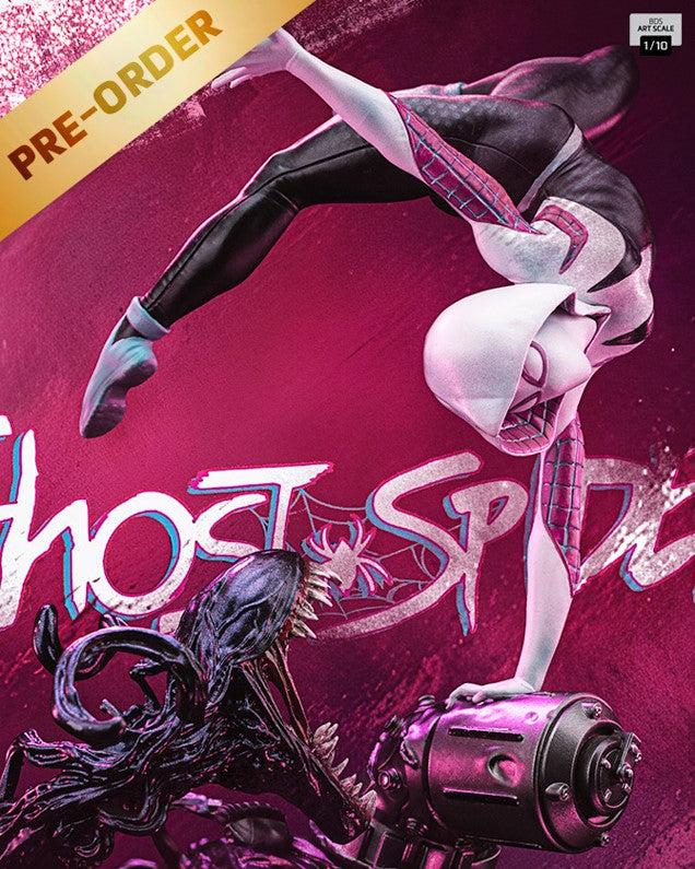 Ghost-Spider Statue von Marvel Spiderman als Art Scale 1/10 Figur