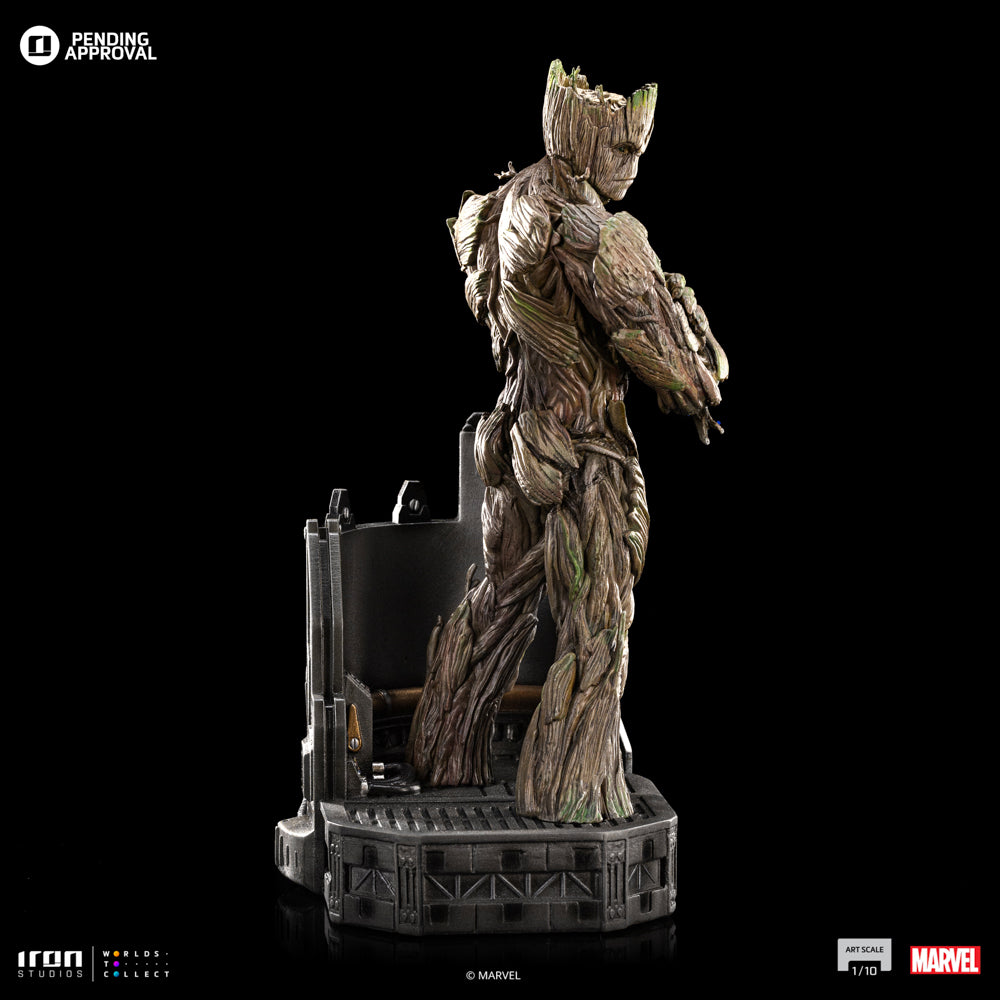 Groot Statue aus Marvel Guardians of the Galaxy Vol. 3 als Art Scale 1/10 Figur