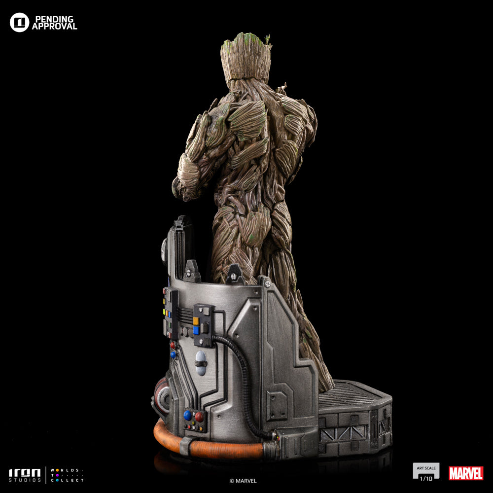Groot Statue aus Marvel Guardians of the Galaxy Vol. 3 als Art Scale 1/10 Figur