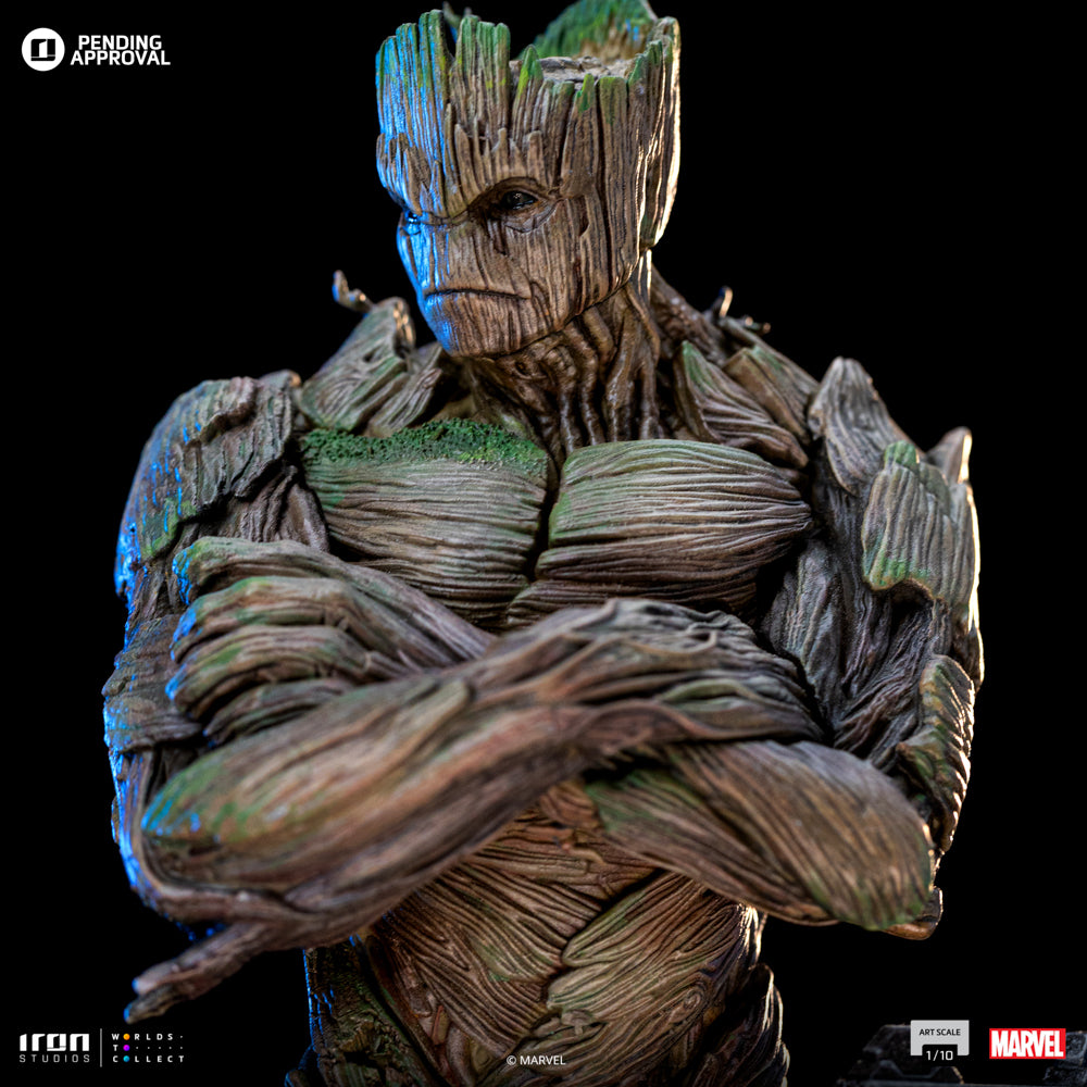 Groot Statue aus Marvel Guardians of the Galaxy Vol. 3 als Art Scale 1/10 Figur