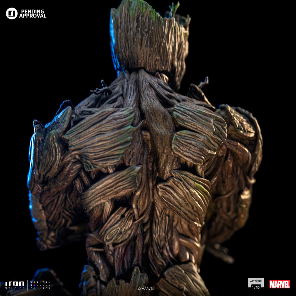 Groot Statue aus Marvel Guardians of the Galaxy Vol. 3 als Art Scale 1/10 Figur