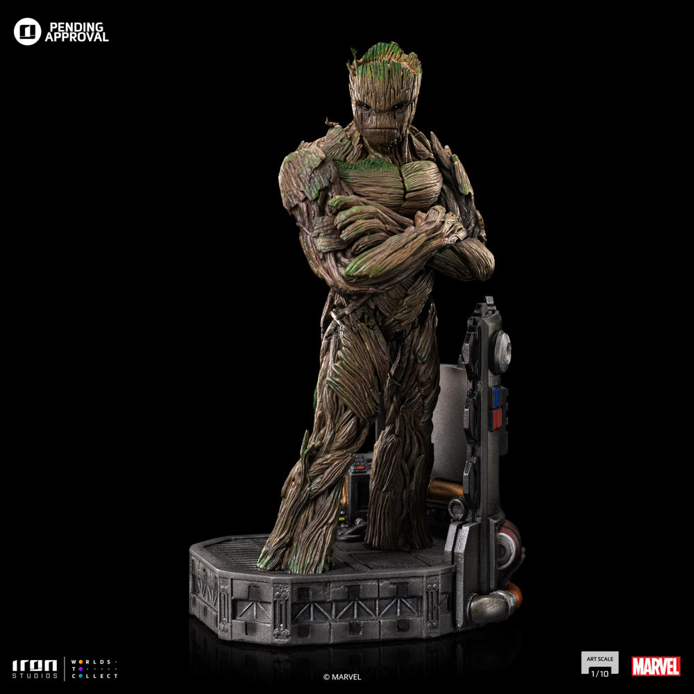 Groot Statue aus Marvel Guardians of the Galaxy Vol. 3 als Art Scale 1/10 Figur