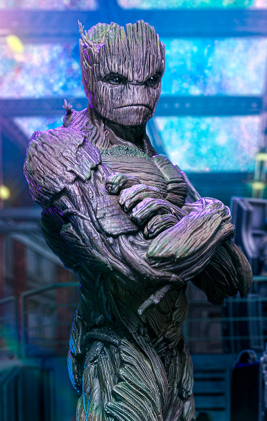 Groot Statue aus Marvel Guardians of the Galaxy Vol. 3 als Art Scale 1/10 Figur