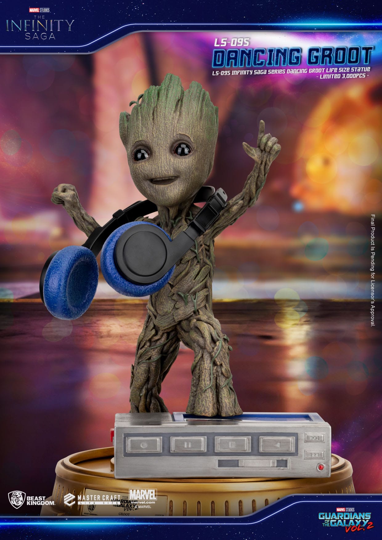Groot Statue aus Marvel Guardians of the Galaxy Vol. 2 als 1/1 Figur