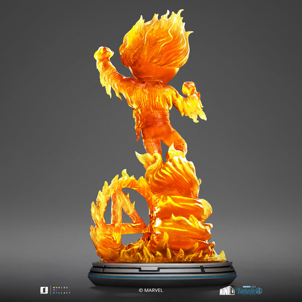 Human Torch Minifigur aus Marvel Fantastic Four: First Steps - Minico