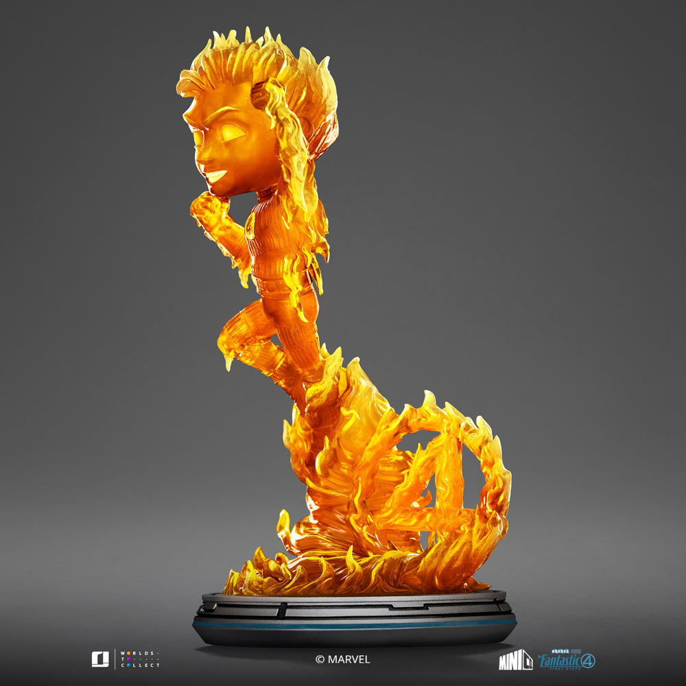 Human Torch Minifigur aus Marvel Fantastic Four: First Steps - Minico