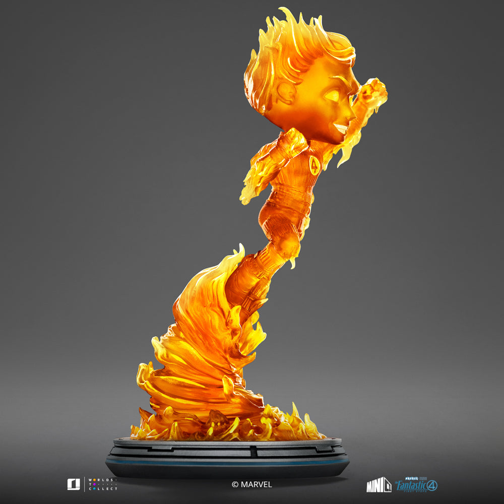 Human Torch Minifigur aus Marvel Fantastic Four: First Steps - Minico