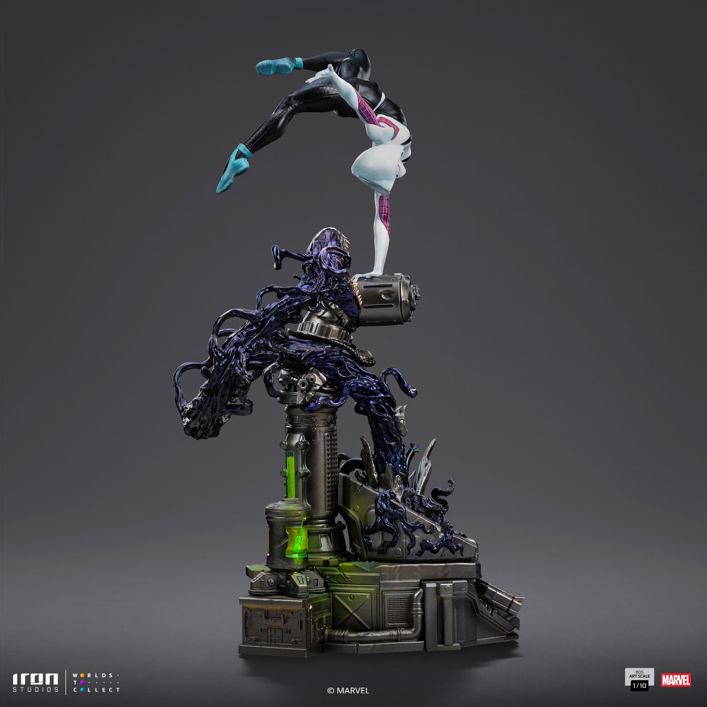 Ghost Spiderman Marvel Statue 1/10 (Spiderman Villains) - Collectiblix