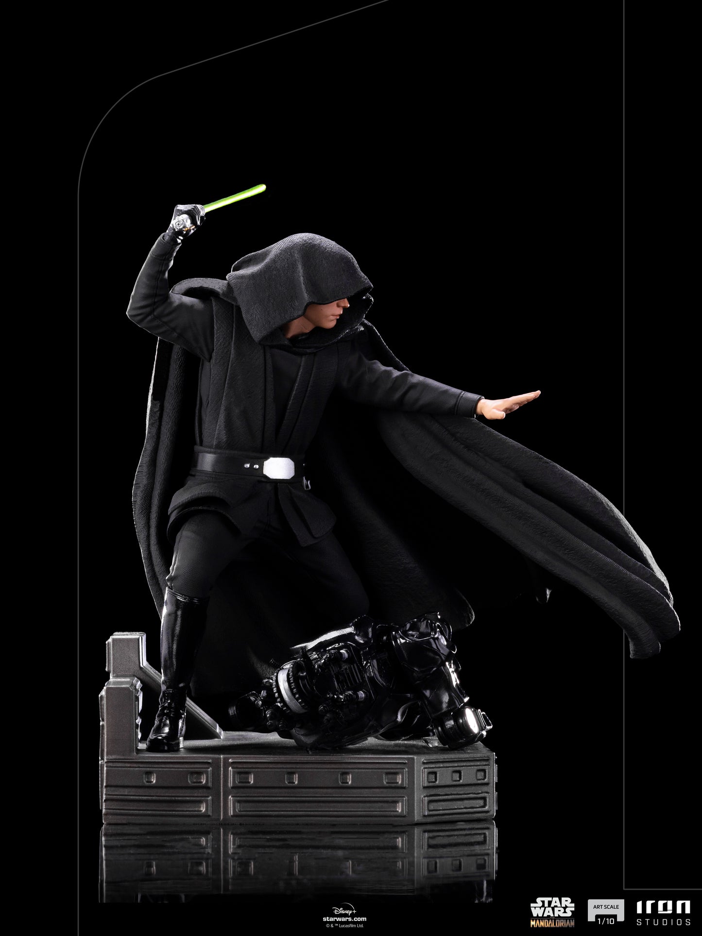 Luke Skywalker Combat Version Statue 1/10 (The Mandalorian) - Collectiblix