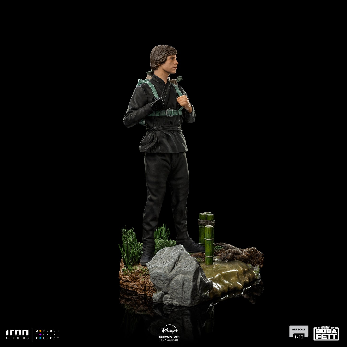 Luke Skywalker & Grogu Statue 1/10 (Book of Boba Fett) - Collectiblix