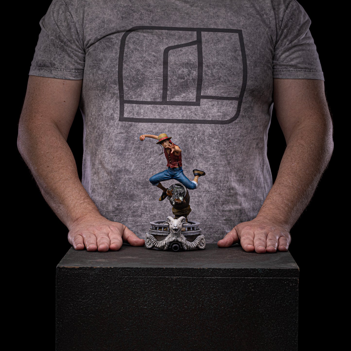 Monkey D. Ruffy Statue 1/10 (One Piece Netflix Version) - Collectiblix