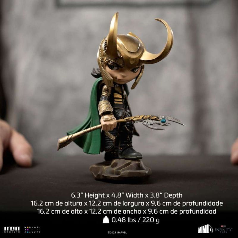 Loki Minifigur aus Marvel Infinity Saga - Minico