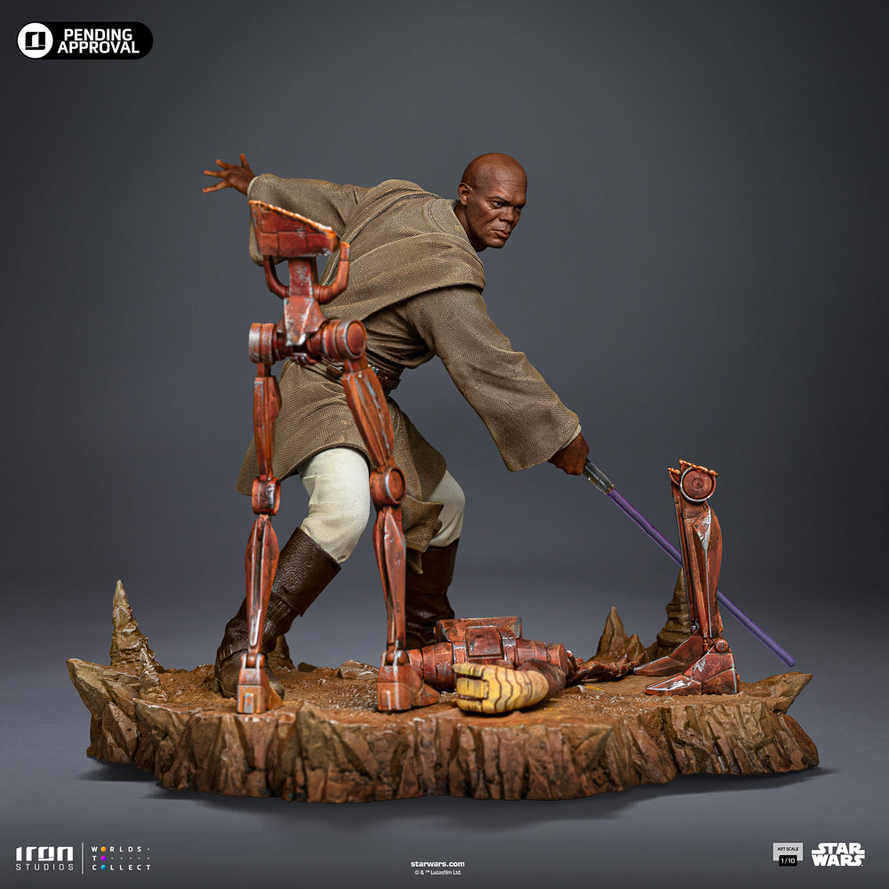 Mace Windu Statue Star Wars Art Scale 1/10 Figur