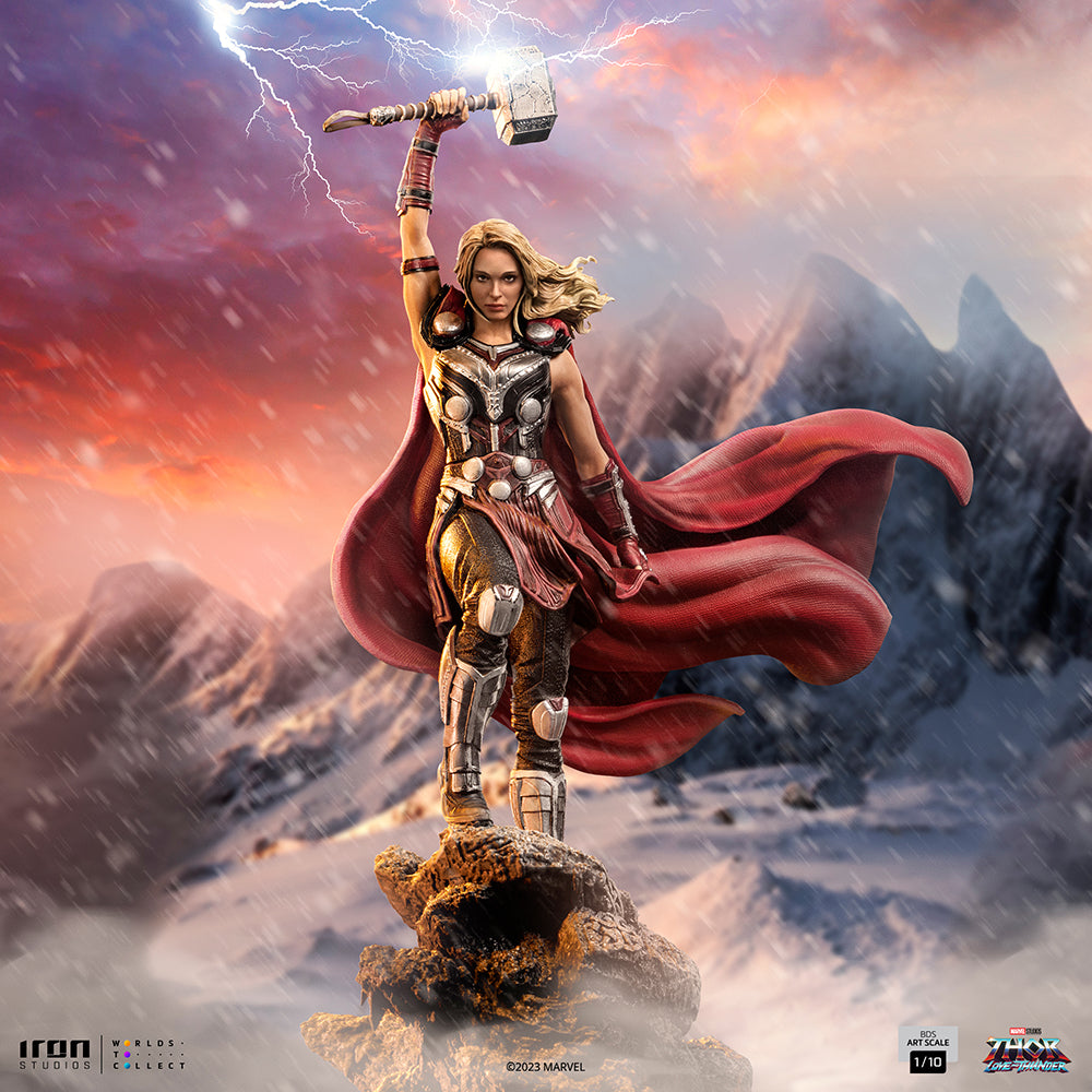 Mighty Thor Statue aus Thor: Love and Thunder als Art Scale 1/10 Figur