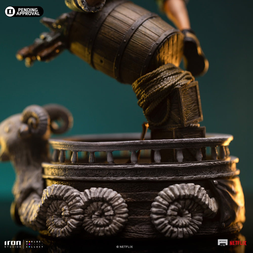 Monkey D. Ruffy Statue aus der Netflix Serie als Art Scale 1/10 Figur