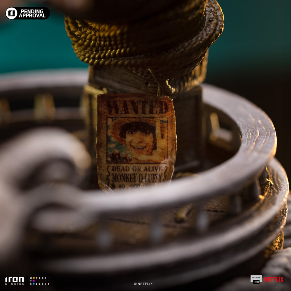 Monkey D. Ruffy Statue aus der Netflix Serie als Art Scale 1/10 Figur