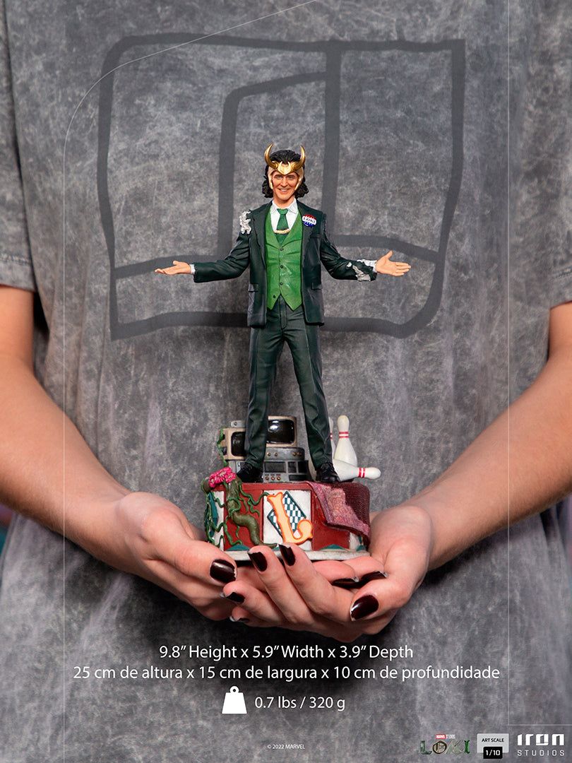 President Loki Statue von Marvel als Art Scale 1/10 Figur