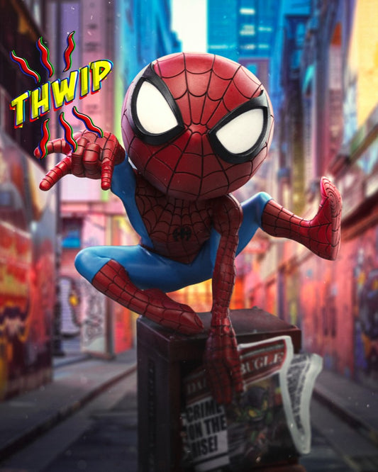 Spiderman Minifigur aus Marvel Comics - Minico