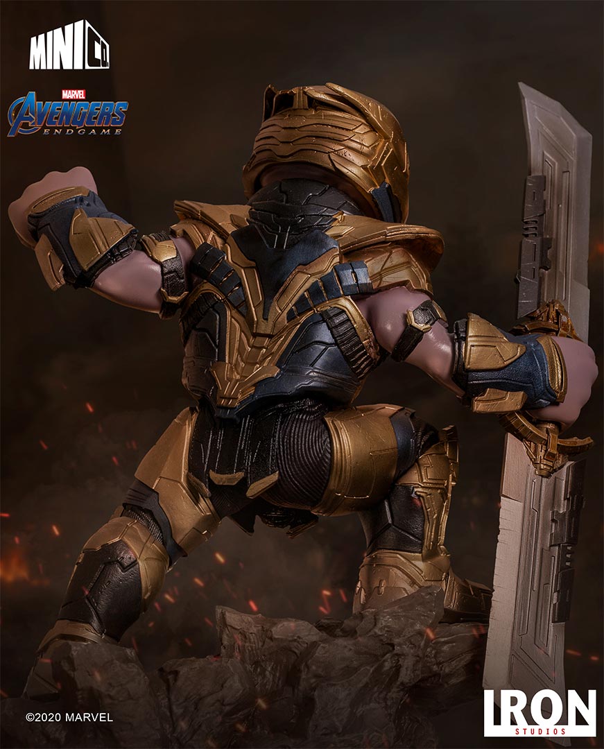 Thanos Minifigur aus Marvel Avengers Endgame - Minico